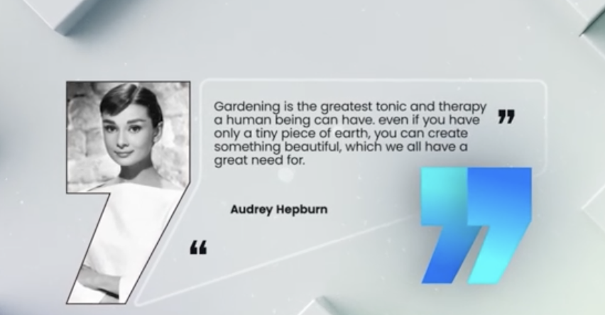 The Healing Power of Gardening: Insights from Audrey Hepburn