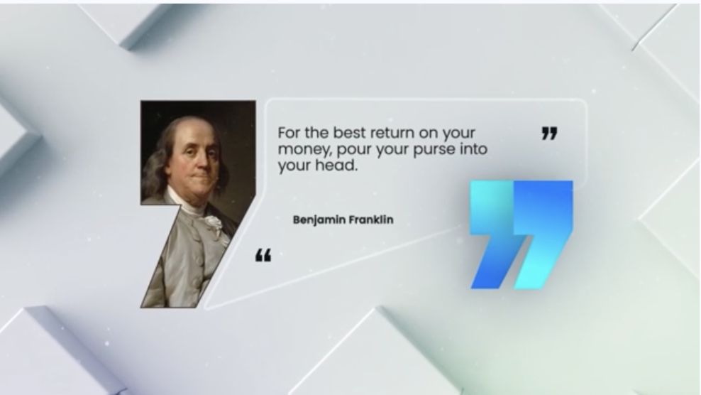 The Smartest Way to Spend Your Money: A Lesson from Benjamin Franklin