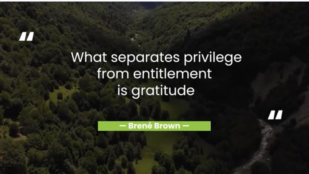 Beyond Privilege: How Gratitude Bridges the Divide