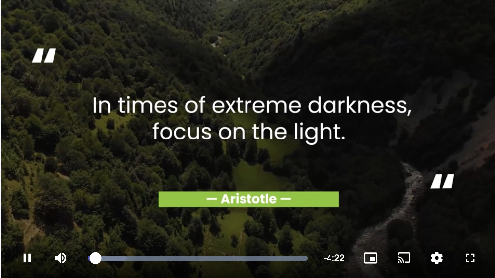 Aristotle’s Advice for Dark Times: How to Focus on the Light