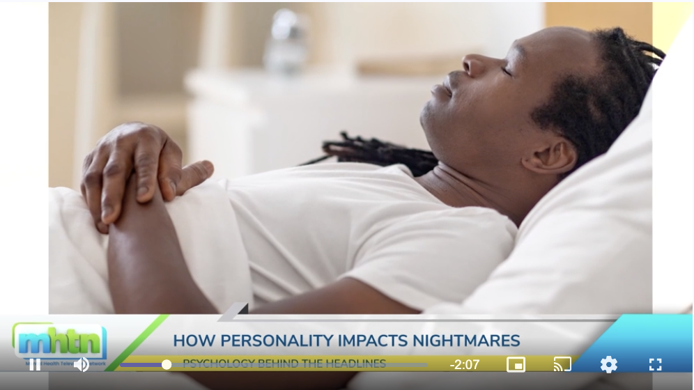 Nightmares: More Than Just Bad Dreams?