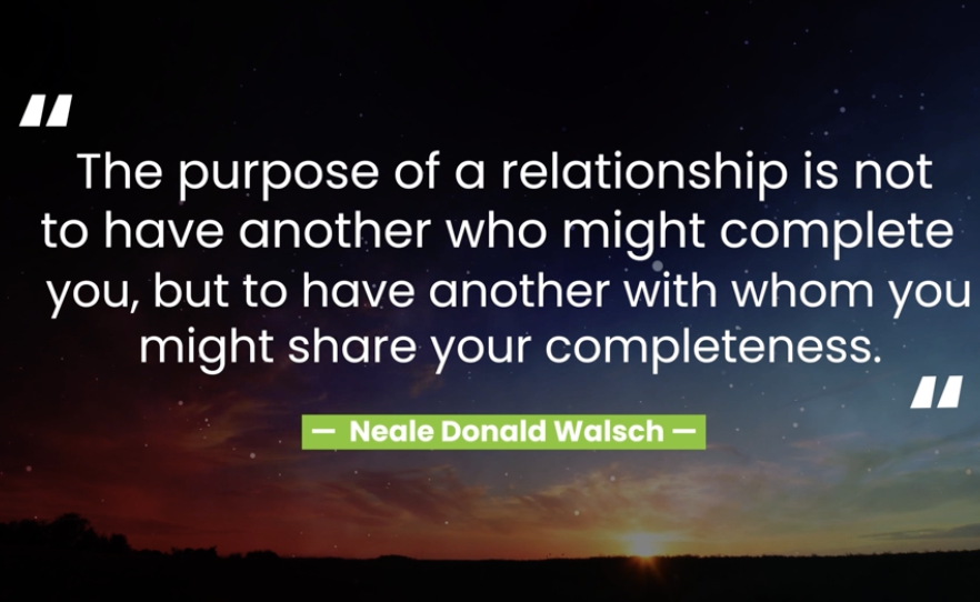 Sharing Completeness, Not Seeking Completion: A New Relationship Perspective